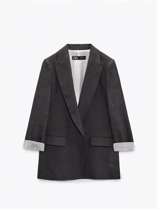 Zara Jackets & Blazers - Zara Women’s Linen Blazer